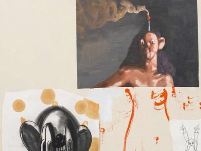 George Condo. Confrontation. Courtesy of Museum Berggruen