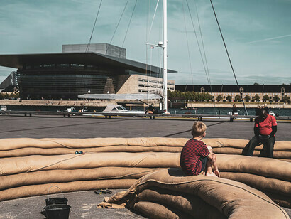 Snail Sand Bench X 100 People, Ofelia Plads