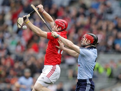 Lances del juego en un partido de hurling