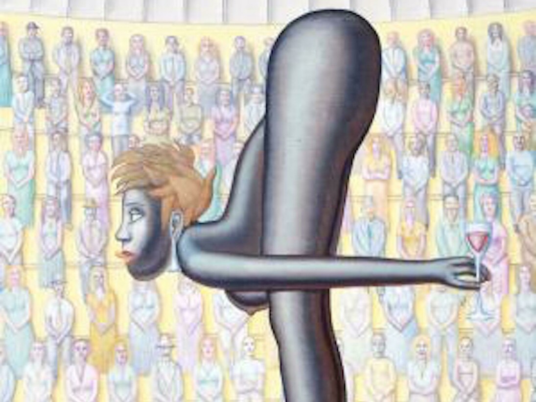 Derrière le rideau. Courtesy of Galerie Lelong