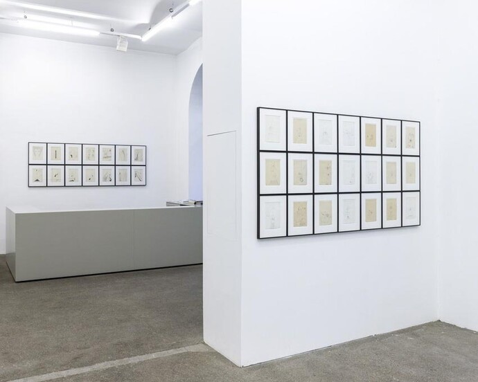 Klauke der Zeichner. Courtesy of Gallery Elisabeth & Klaus Thoman