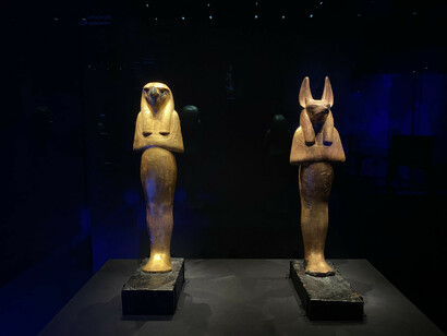 The largest collection of Tutankhamun’s treasures to travel outside of Egypt displayed at Tutankahmun exhibition
