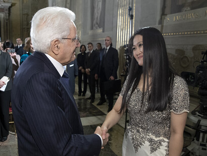 Con Mattarella per il concerto al Quirinale