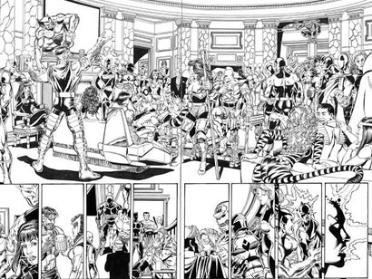 The Art of The Avengers and Other Heroes. Courtesy of Society of Illustrators