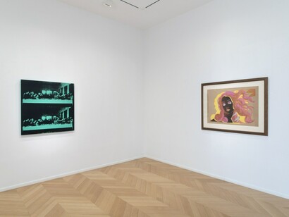 Andy Warhol, Who is who? exhibition view. Courtesy of Skarstedt 
