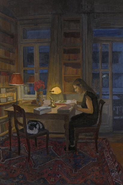 Leda Kontogiannopoulou, Nights. Courtesy of Skoufa Gallery 