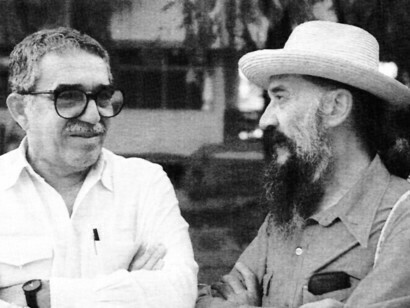 Gabriel Garcia Marquez con Fernando Birri
