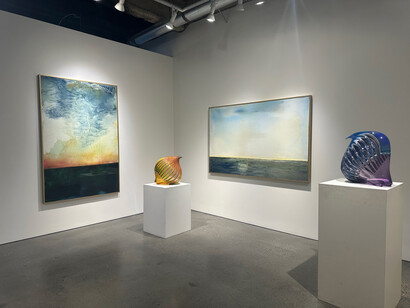 Installation view, Danny Perkins and Richard Royal, Parallel, 2024. Courtesy of Patricia Rovzar Gallery