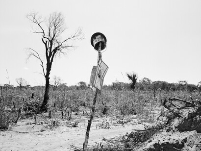 Jo Ractliffe, On the road to Cuito Cuanavale IV, 2009, Hand-printed silver gelatin print, Courtesy the artist
