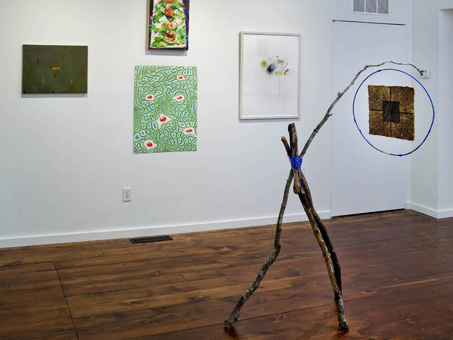 Tossed, Installation view