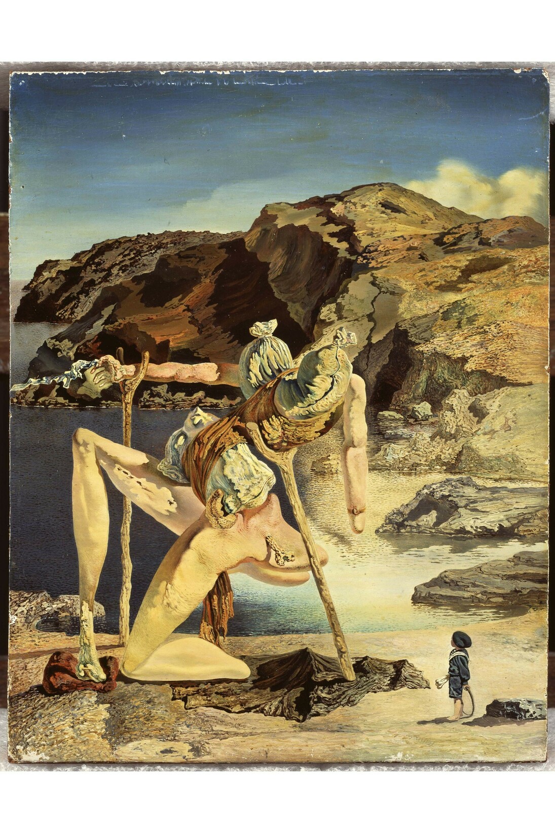 Salvador Dalí. O espectro do sex-appeal, c. 1934. Fundació Gala-Salvador Dalí, Figueres. C Salvador Dalí, Fundació Gala-Salvador Dalí, AUTVIS, Brasil.