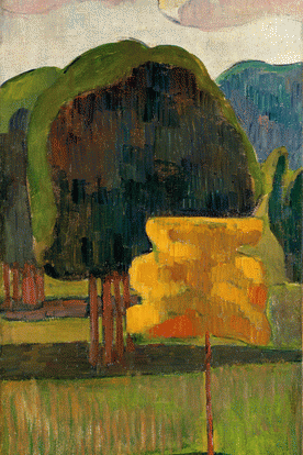 Emile Bernard
L'Arbre jaune
© MBA, Rennes, Dist. RMN-Grand Palais / Adélaïde Beaudoin