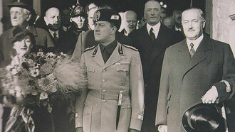 Galeazzo Ciano e sua moglie Edda Mussolini, (13 novembre 1936)