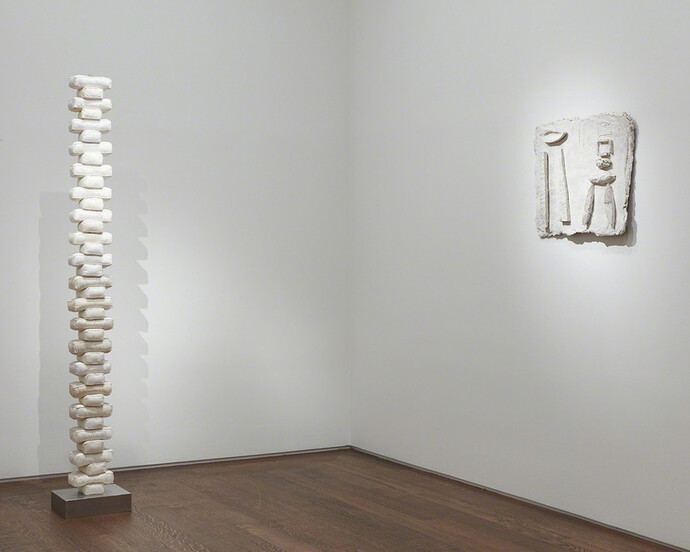 Three Dimensions, Exhibition view. Courtesy of Acquavella Galleries