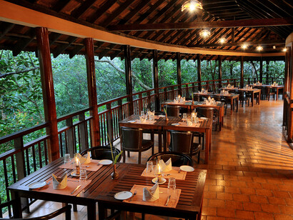 Cane & bamboo restaurant, back to nature