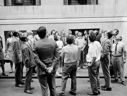 Clark Winter, 23 Wall Street, Morgan (detail), 1971. Courtesy of Zander Galerie