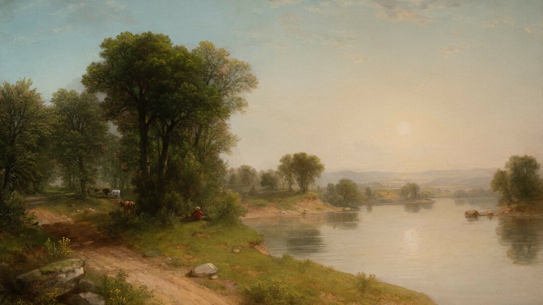 Asher Brown Durand, Landscape, 1866. Courtesy of BYU Museum of Art