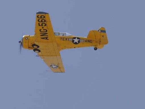 North American T-6 Texan. Courtesy of Lone Star Flight Museum
