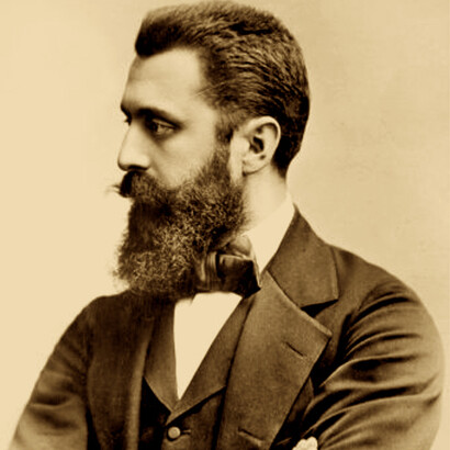 Theodor Herzl (1860-1904), fundador del sionismo