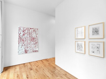 Chris Succo, Exhibition view. Courtesy of Almine Rech Gallery