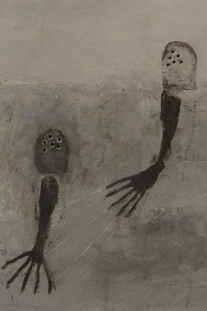 Scott Daniel Ellison, Black Dirt, 2013, Signed, titled, and dated in ink, verso, Acrylic on board, 10 x 8 inches