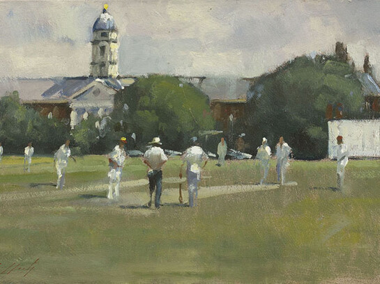 Paul Rafferty, Cricket Match, Royal Hospital
