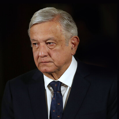 Andrés Manuel López Obrador, actual presidente de México desde el 1 de diciembre de 2018