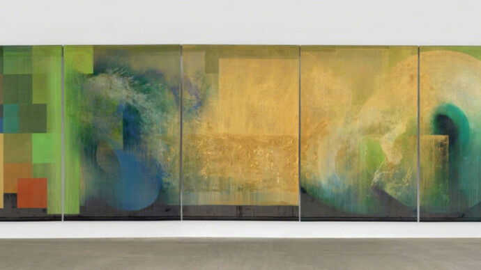 William Tillyer. Courtesy of Bernard Jacobson Gallery