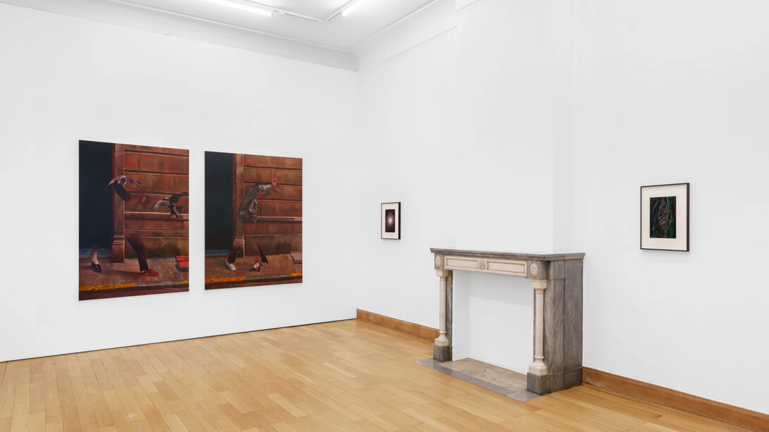 Bendt Eyckermans, Representational markings, vista da exposição. Cortesia de Mendes Wood DM