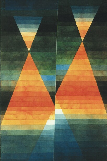 Klee Paul, Doppelzelt (1923), per gentile concessione del museo Rosengart, Lucerna