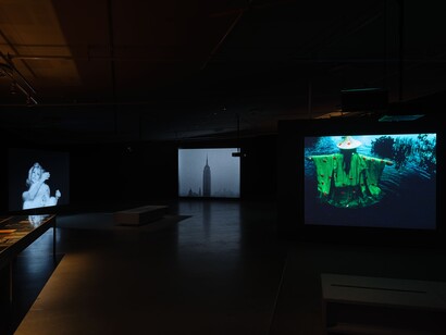 Various artists, Underground. American avant-garde film in the 1960s, exhibition view. Courtesy of Eye Filmmuseum