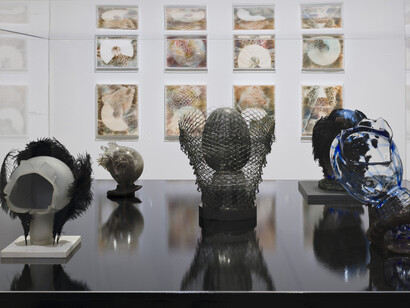 Liliane Lijn, Arise alive, Ausstellungsansicht. Mit freundlicher Genehmigung des MUMOK