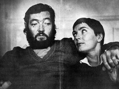 Julio Cortázar y Carol Dunlop