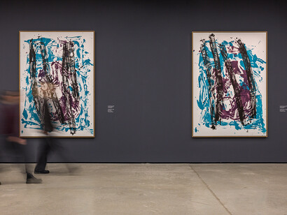 Baselitz now, exhibition view. Courtesy of Museum der Moderne