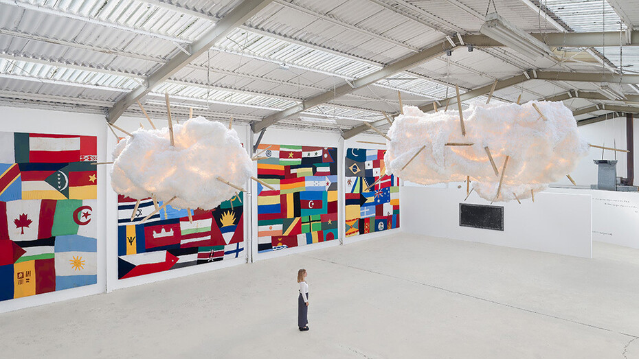 Pascale Marthine Tayou, Tchâm: Confidences, exhibition view. Courtesy of Galleria Continua