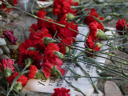 Tumba de Antonio Machado en el cementerio de Collioure