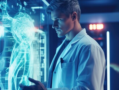 Permette un monitoraggio continuo attraverso dispositivi indossabili, segnalando anomalie in tempo reale