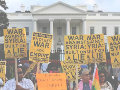 Protest at the White House
