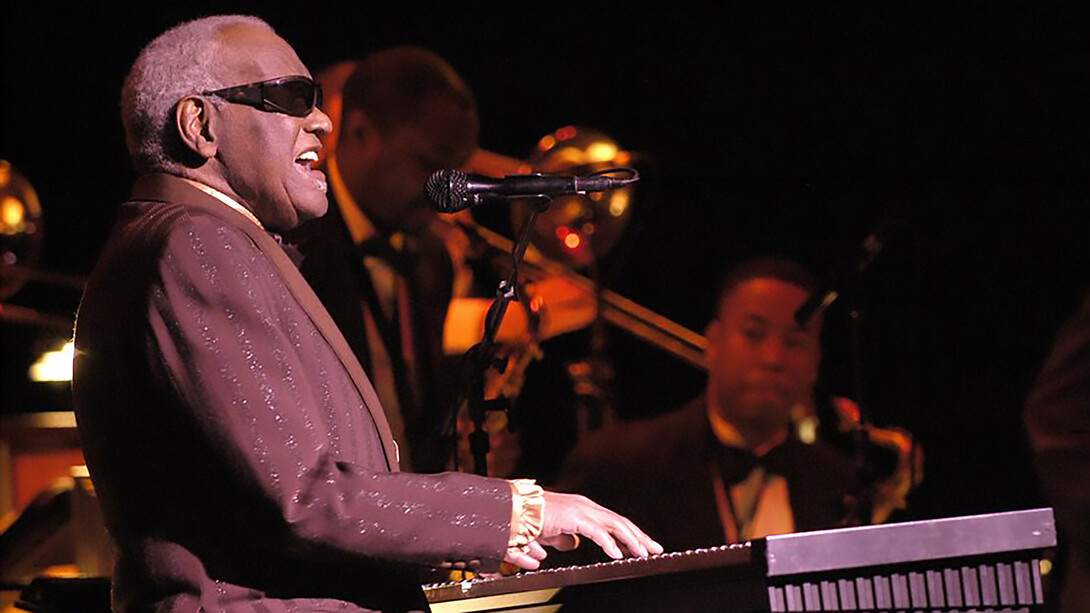 Last concert of Ray Charles, at Salle Wilfrid-Pelletier of the Place des Arts while the Festival International de Jazz de Montréal in 2003