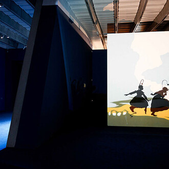 Vari artisti, The large glass, vista della mostra. Per gentile concessione del Maxxi