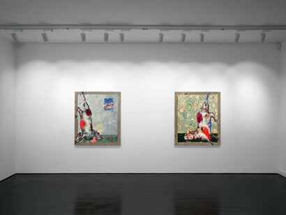 Anna Tuori, Paradise news, ausstellungsansicht. Mit freundlicher genehmigung von Contemporary Fine Arts