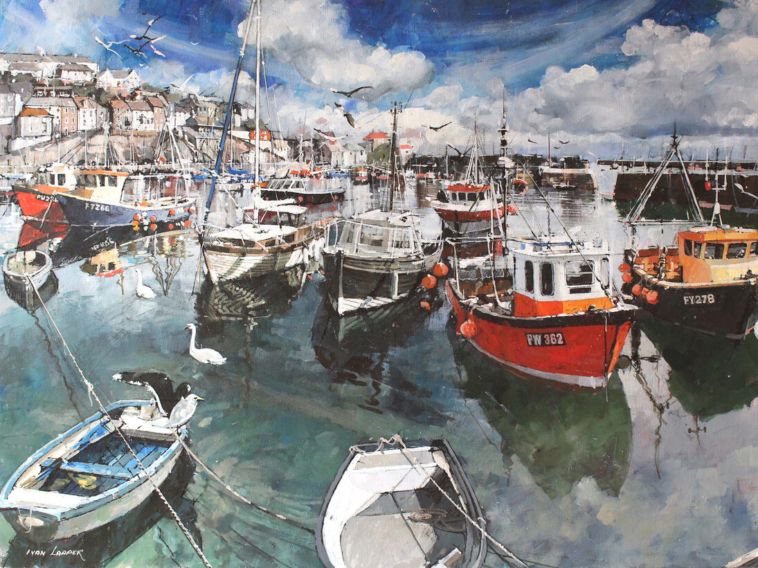Ivan Lapper, Inner Harbour Mevagissey