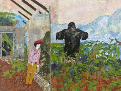 In a Time of Drought by Maria Berrio. Courtesy of Praxis