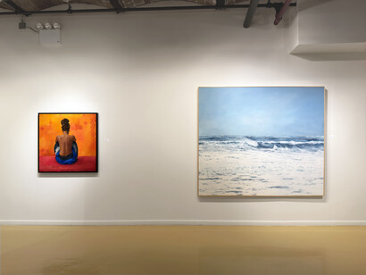 Various artists, Summer group show: part II, exhibition view. Courtesy of Gallery Henoch
