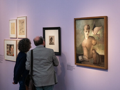 Verschiedene Künstler, Der die Dada, Ausstellungsansicht. Mit freundlicher Genehmigung des Arp Museums