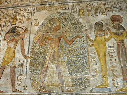 Geroglifici egiziani, raffigurazione dell'albero della vita