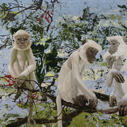 Rafael Megall, Solitude, serenity (detail), 2026. Courtesy of Mek Contemporary 
