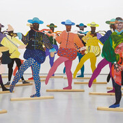 Lubaina Himid Warp and Weft. Courtesy of Firstsite