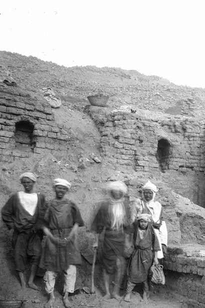 Excavaciones arqueológicas de Ernesto Schiaparelli, Gebelein, Egipto, 1910