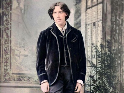 Oscar Wilde was colourful and full of life
